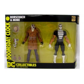Doomsday Clock Rorschach & Mime 